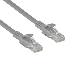 Патч-корд UTP кат. 5e, 20м, RJ45-RJ45, серый, CCA, exegate UTP-RJ45-RJ45-5e-20M-GY (EX241492RUS)