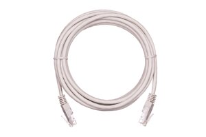 Патч-корд UTP кат. 5e, 5м, RJ45-RJ45, серый, CU, 10 шт., netlan (EC-PC4ud55B-BC-PVC-050-GY-10)