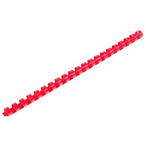 Пластиковая пружина , диаметр 16 мм, красная, 100 шт