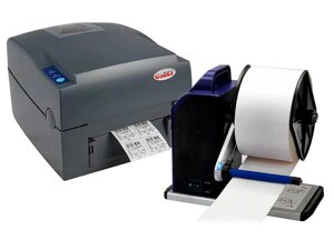 Принтер этикеток G500U в комплекте с намотчиком Т-10