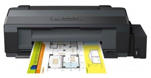 Принтер струйный Epson L1300, A3, цветной, A4 ч/б: 30 стр/мин/15 стр/мин, A4 цв. 15 стр/мин/5.5 стр/мин, 5760x1440dpi, СНПЧ (C11CD81402/C11CD81504/C11CD81505)