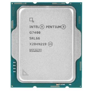 Процессор intel pentium gold-G7400 alder lake-S, 2C/4T, 3700mhz 6mb TDP-46 вт LGA1700 tray (OEM) (CM8071504651605)