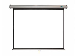 Проекционный экран_Cinema Wallscreen MW 123quot; 220x220 см (серый корпус)