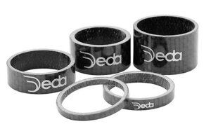 Проставочные карбоновые кольца Deda 1-1/8 (карбон 10 мм)