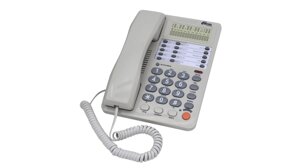 Проводной телефон Ritmix RT-495, белый (RT-495W)