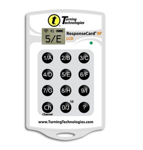 Пульт системы голосования ResponseCard RF LCD