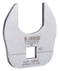 Рожковая вставка Unior 1725/2CF (воронья лапка) для динамометрических ключей (32 мм)