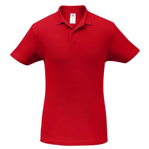 Рубашка поло ID. 001 красная, размер XL