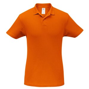 Рубашка поло ID. 001 оранжевая, размер XXL