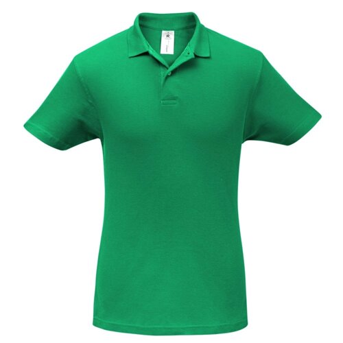 Рубашка поло ID. 001 зеленая, размер 3XL