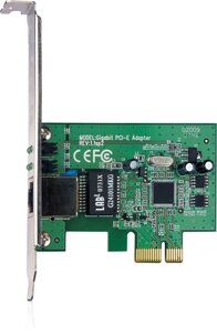 Сетевая карта TP-LINK TG-3468, 1xrj-45, 10/100/1000 мбит/сек, PCI-E