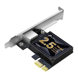 Сетевая карта TP-LINK TX201, 1xrj-45, 2.5 гбит/с, PCI-ex1, retail (TX201)