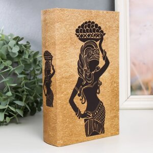 Сейф-книга Африканка с вазой с фруктами (5х13х21 см)