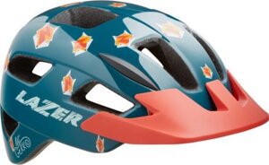 Шлем детский/подростковый Lazer Lil Gekko (синий / красный 46 - 50 см)