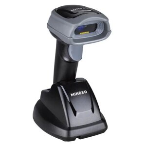 Сканер штрих-кода Mindeo CS2291 , ручной, Image, Bluetooth, USB, беспроводной, 1D/2D, черный/серый, IP54 (CS2291-HD (BT