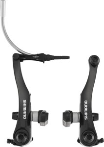 Тормоз для велосипеда Shimano BR-R353 mini v-brake (черный передний)