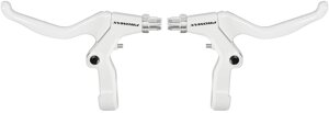 Тормозные рукоятки Promax ST (белый комплект (левый+правый