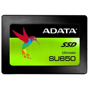 Твердотельный накопитель (SSD) ADATA 480gb ultimate SU650, 2.5", SATA3 (ASU650SS-480GT-R)