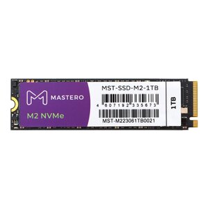 Твердотельный накопитель (SSD) Mastero 1Tb, 2280, M. 2, NVMe (MST-SSD-M2-1TB) Retail