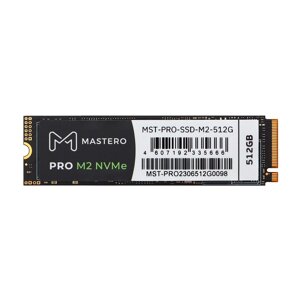 Твердотельный накопитель (SSD) mastero 512gb PRO, 2280, M. 2, nvme (MST-PRO-SSD-M2-512G) retail