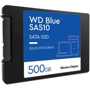 Твердотельный накопитель (SSD) Western Digital 500Gb Blue SA510, 2.5", SATA3 (WDS500G3B0A)