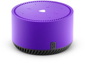 Умная колонка Яндекс Станция Лайт, 5 Вт, Алиса, Bluetooth, фиолетовая (YNDX-00025P)