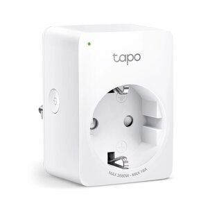 Умная розетка TP-Link Tapo P110, 3.68 кВт, 16А, WiFi, белый (TAPO P110)