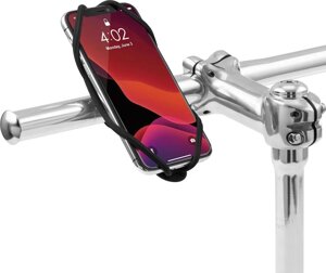 Универсальный держатель смартфона на руль Bone Bike Tie 4 4.7- 7.2 (черный)