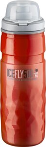 Велосипедная термофляга Elite Fly Ice с крышкой (красный 500 мл)