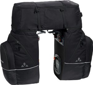 Велосумка-трансформер штаны на багажник Vaude Karakorum (черный)