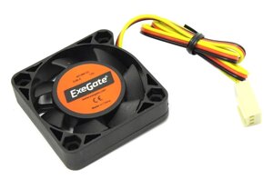 Вентилятор для видеокарты ExeGate 4010M12S, 40 мм, 5000 об/мин, 3-pin
