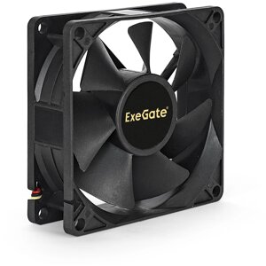 Вентилятор ExeGate EP08025H3P, 80 мм, 2200rpm, 24 дБ, 3-pin, 1шт (EX253948RUS)