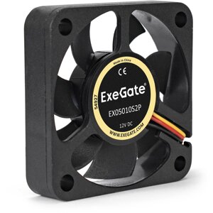 Вентилятор ExeGate EX05010S2P, 50 мм, 4500rpm, 24 дБ, 2-pin, 1шт (EX283365RUS)