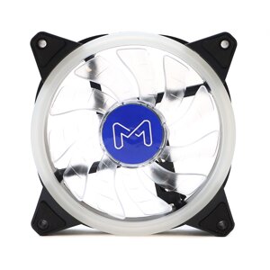 Вентилятор Mastero MF-120, 120 мм, 1200rpm, 20 дБ, 3-pin+4-pin Molex, 1шт, RGB (MF120RGBV1)