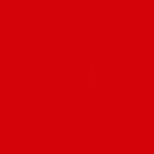 Витражная плоттерная пленка_Oracal 8300 F031 Red 1.00x50 м
