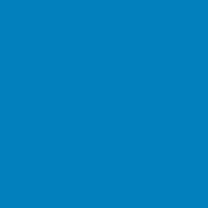 Витражная плоттерная пленка_Oracal 8300 F052 Azure blue 1.26x50 м