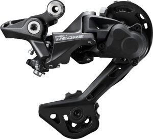 Задний переключатель Shimano Deore RD-M5120 10/11 скоростей (черный длинная лапка)