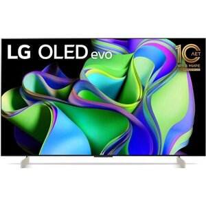 42" Телевизор LG OLED42C3rla 2023 LED, QLED, OLED, бежевый