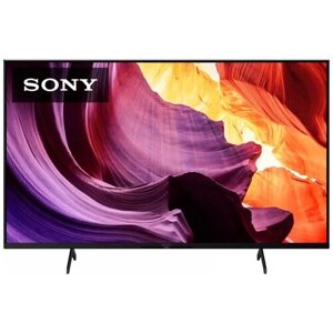 50" Телевизор Sony KD-50X80K 2022 IPS, черный