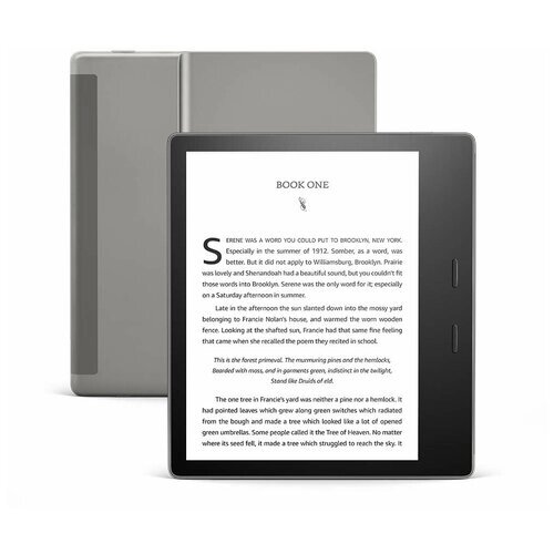 7" Электронная книга Amazon Kindle Oasis 2019 1448x1072, E-Ink, 8 ГБ, graphite