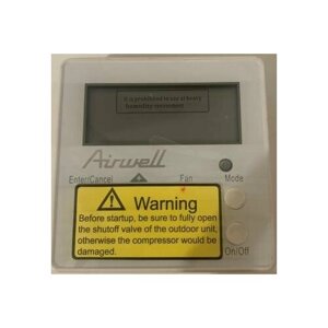 Airwell RCW3 Z4E35AV32 пульт для кондиционера