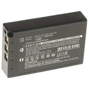 Аккумулятор ibatt ib-U1-F209 1000mah для olympus OM-D E-M10, pen E-PL7, pen E-PL3, pen mini (E-PM1), pen E-PL6, pen E-PL5, stylus 1, pen E-PL2, pen mini (E-PM2), pen E-PL1s,