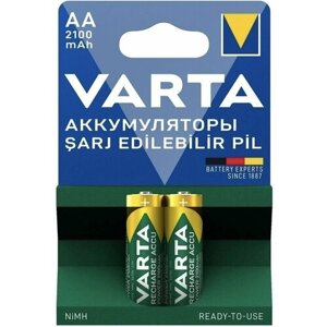 Аккумулятор VARTA AA 2100 mah 2шт ni-MH