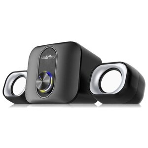 Акустическая система 2.1 Smartbuy ORION, Bluetooth, 12Вт, LED-подсветка, черная (SBA-4400)/16