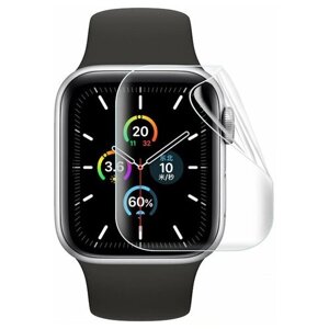 Anti-Blue защитная гидрогелевая пленка фирмы Rock для экрана Apple Watch 5 (44 мм) 2 шт