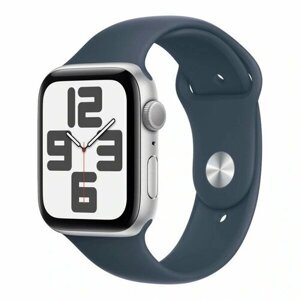 Apple Умные часы Apple Watch SE 44мм (2023) (44mm, Серебристый M/L, M/L)