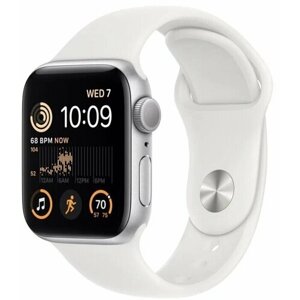 Apple Умные часы Apple Watch SE Gen 2 44мм (2022) (44mm, Белый S/M, S/M)