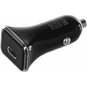 Автомобильное зарядное устройство, Buro, USB-C, 18Вт, 3A, черного цвета