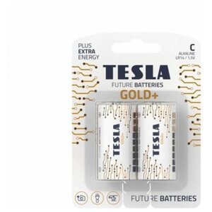 Батарейка D - Tesla Silver+2 штуки)