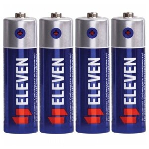 Батарейка Eleven AA (R6), в упаковке: 4 шт.